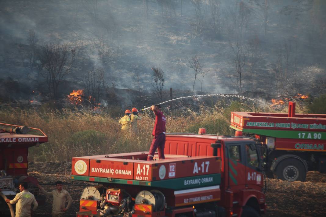 Çanakkale'deki Tarihi Alan'ın güney hattı ziyarete açıldı! Orman yangınında kapatılmıştı 54